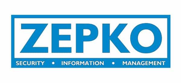Zepko logo - security, information, management