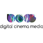 Digital Cinema Media (DCM) logo