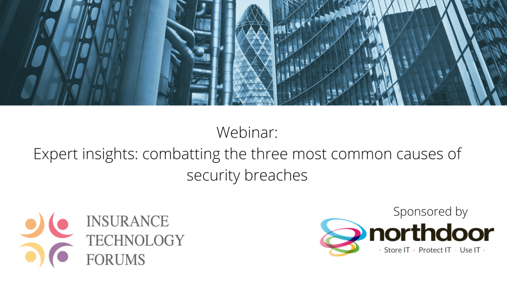 Insurance Technology Forums Webinar 