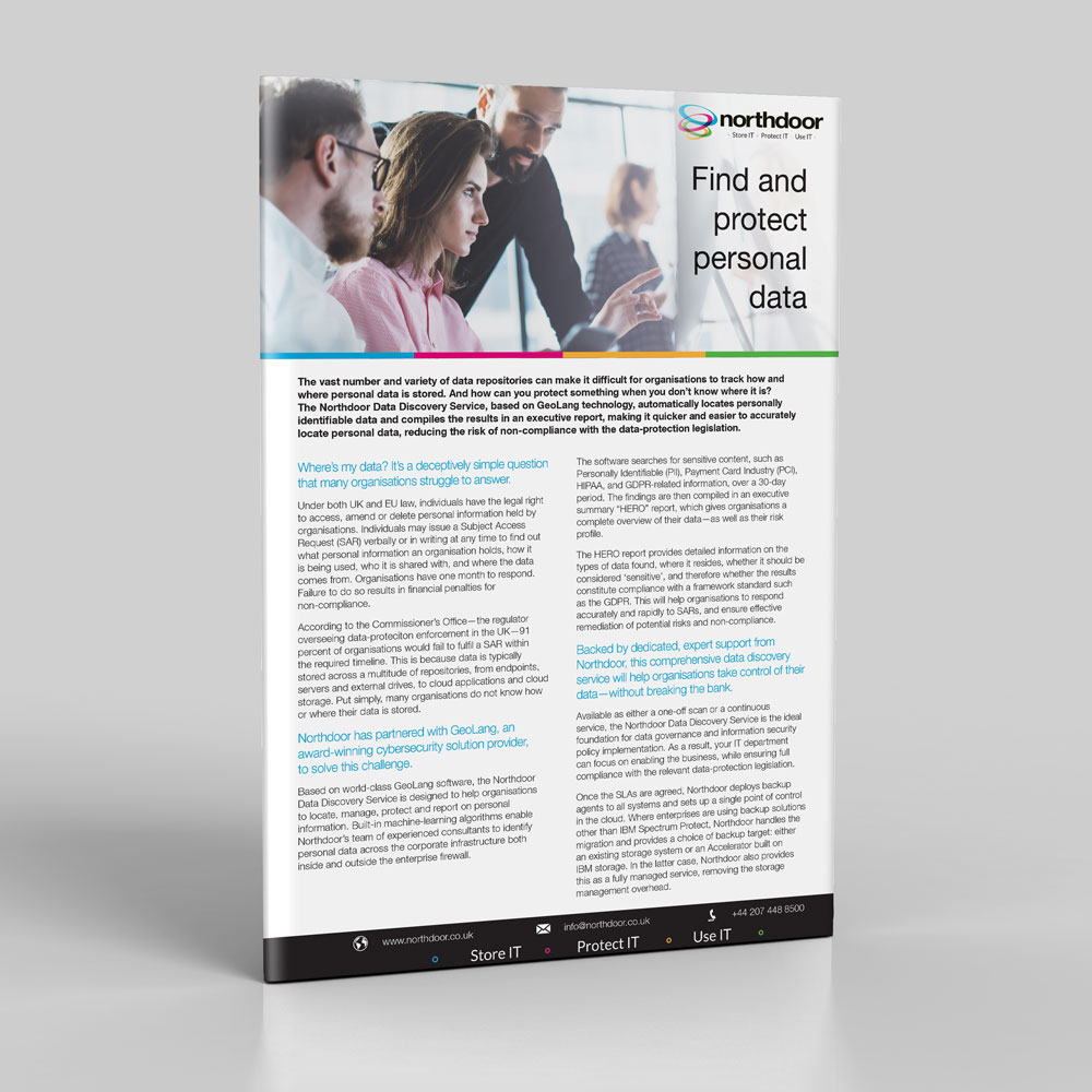 Find and protect personal data