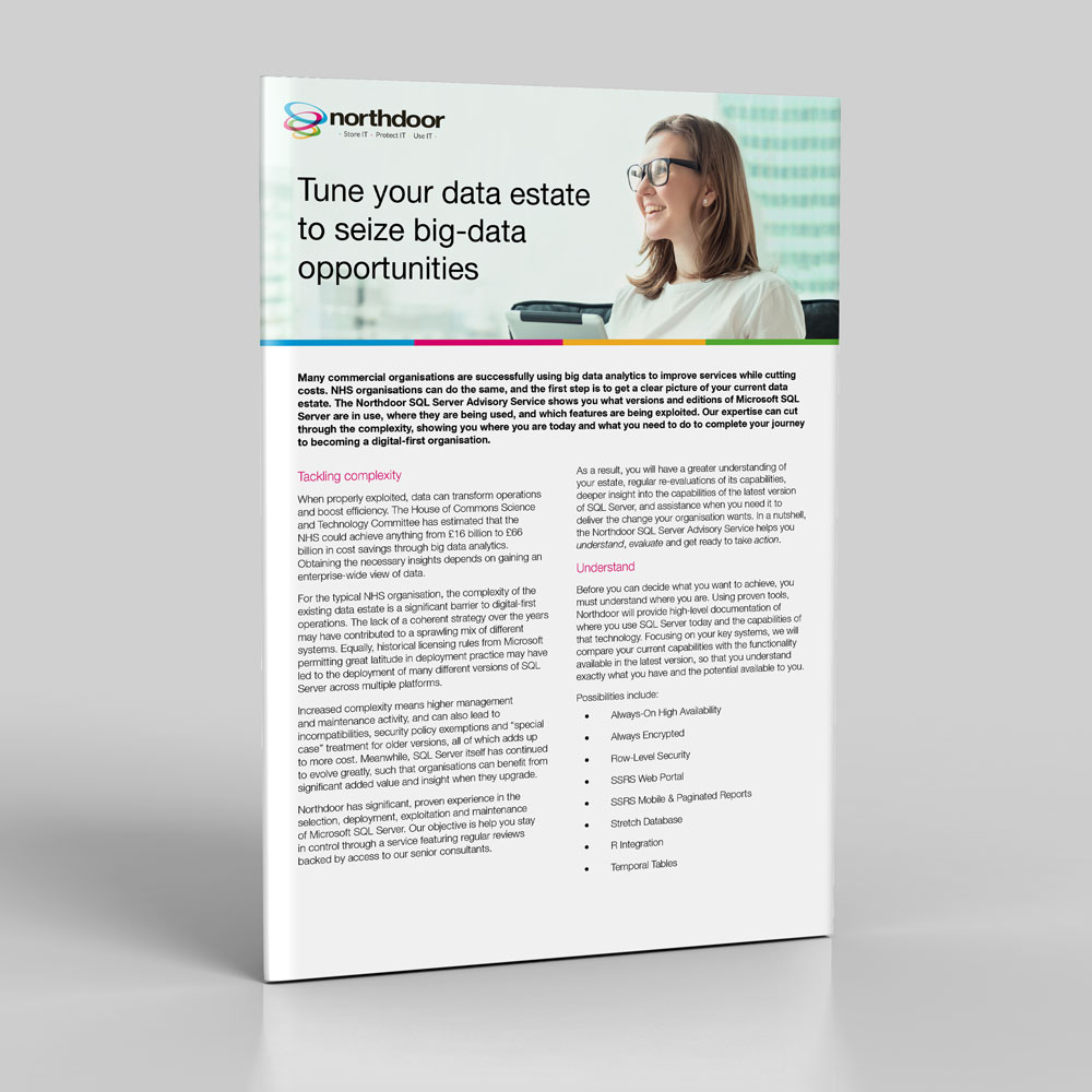 Tune your data estate to seize big-data opportunities
