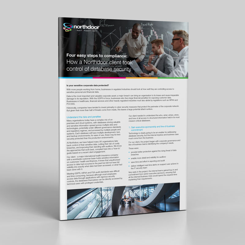 Four easy stpsp to data protection compliance
