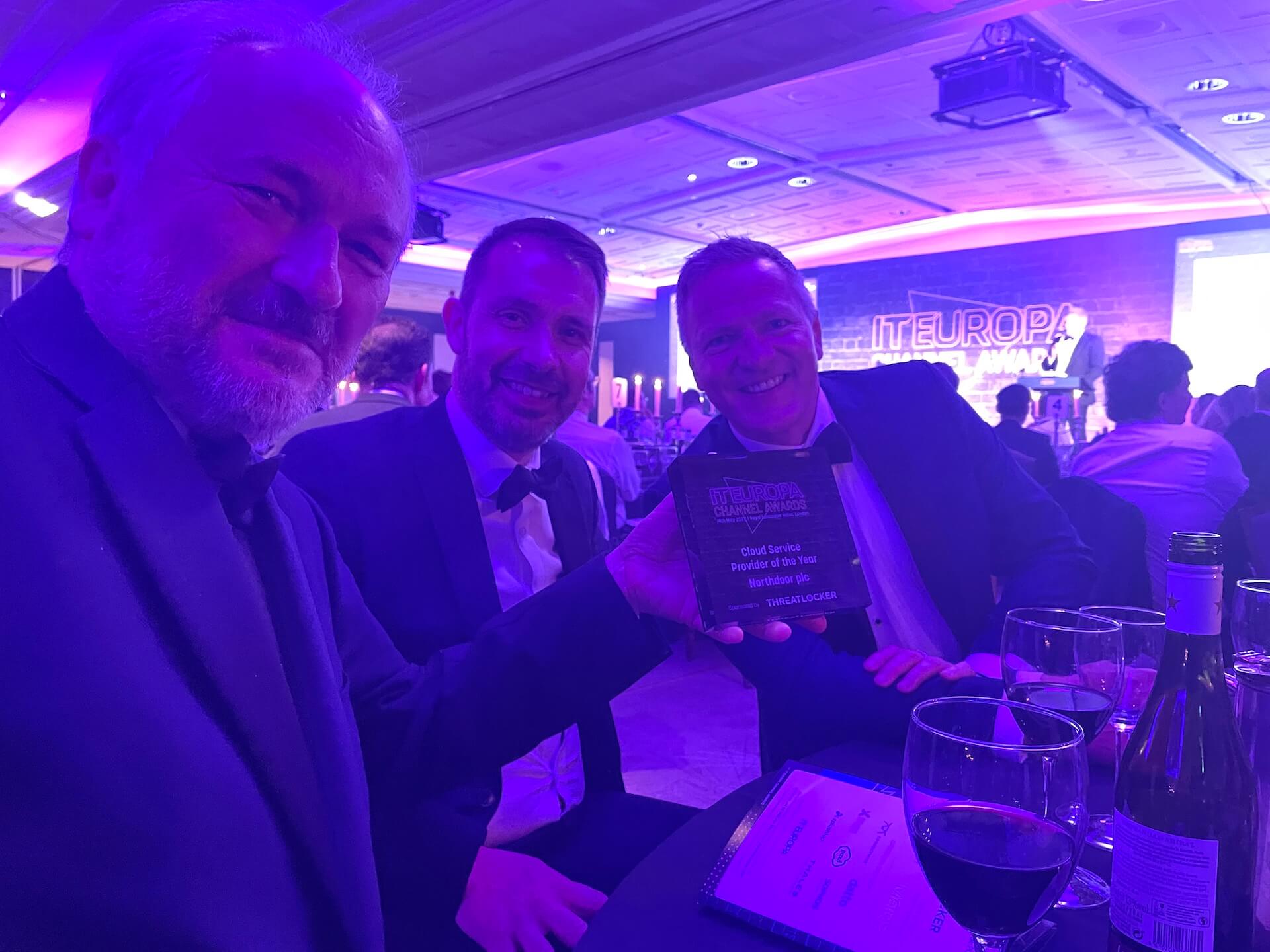 image of Northdoor team holding award 2022