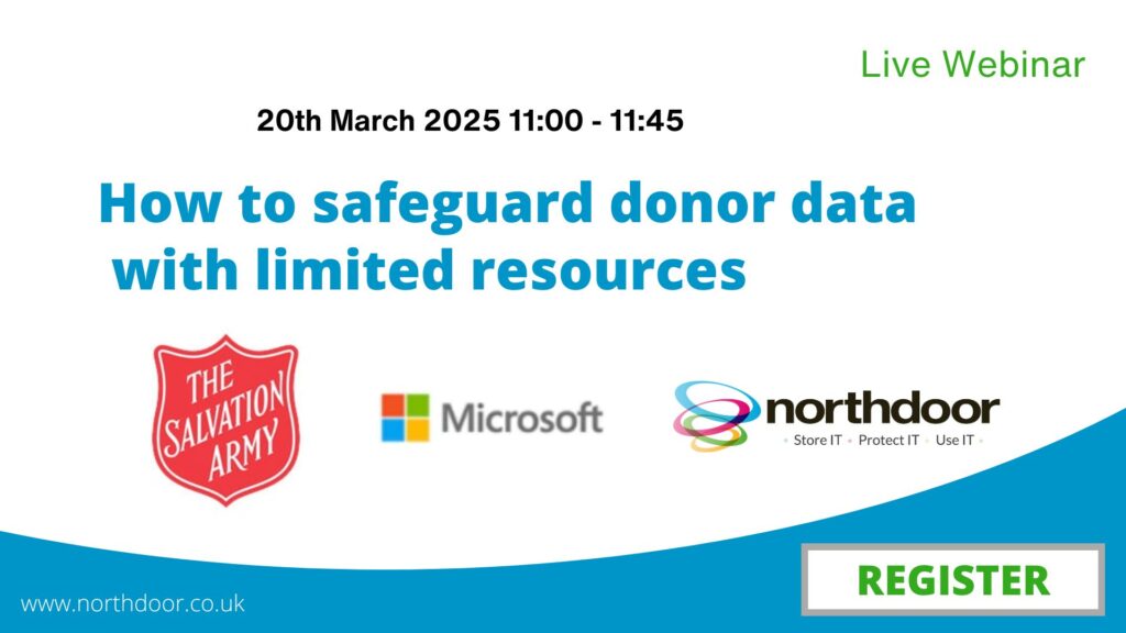 Webinar: How to safeguard donor data with limited resources