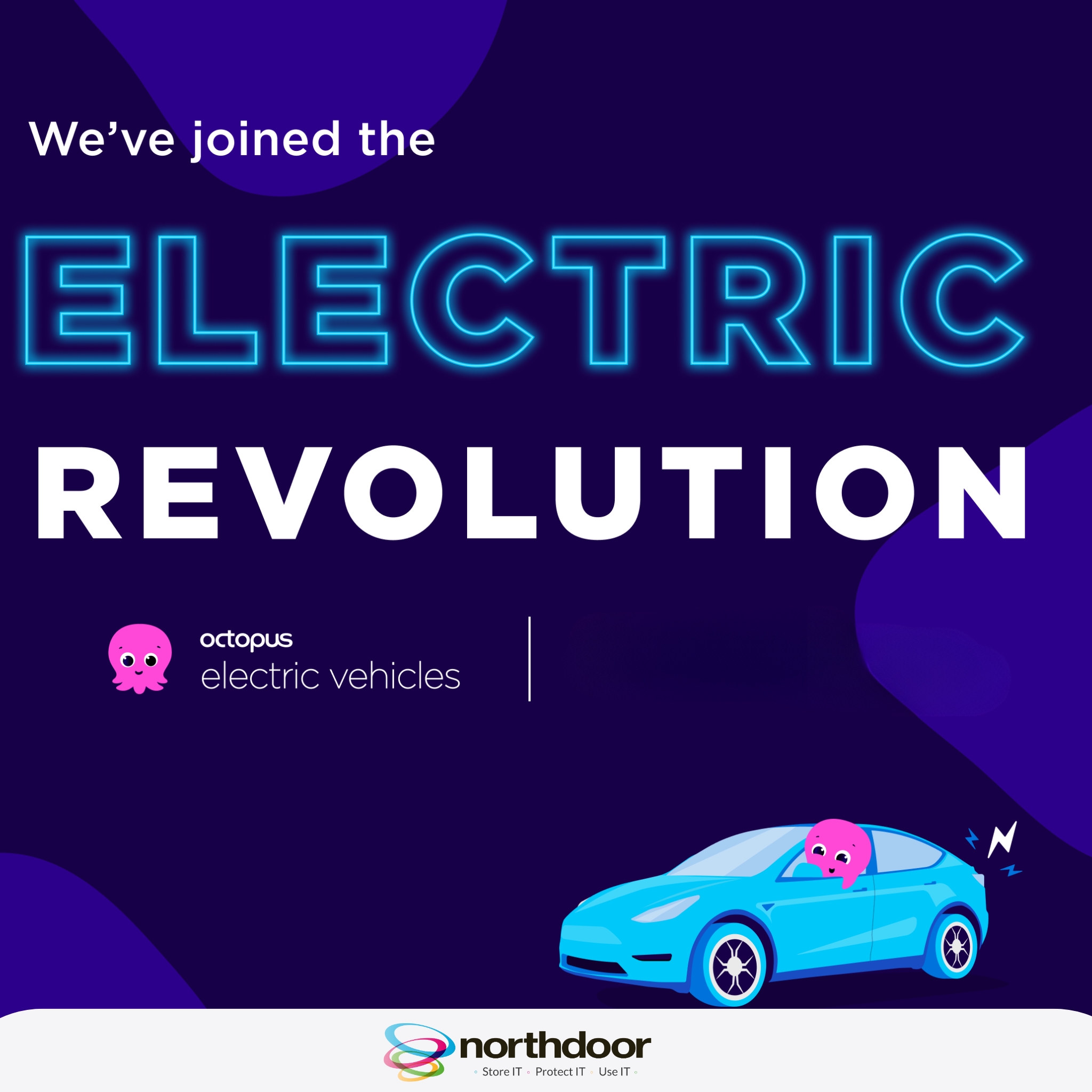 CSR initative Electric Vehicle Octopus