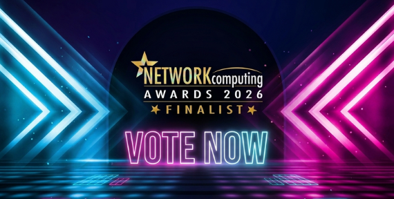 Network Computing awards 2026 banner with vote now